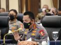 Rapat Lintas Sektoral, Kapolri Paparkan Strategi Cegah Lonjakan Covid-19 Saat Nataru