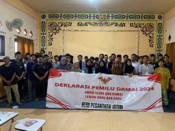 BEM PESANTREN JATIM Lawan Berita Hoaks dan Isu SARA Wujudkan Pemilu Damai 2024