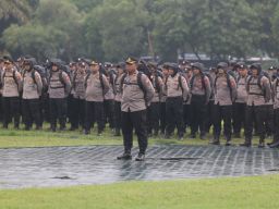 Kapolda Jatim Berangkatkan 1.013 Personel Amankan Pemilu 2024