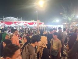 Puncak Event Surabaya Pestaporo, Dipenuhi Pengunjung Dari Luar Daerah