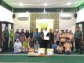 Wakili Dandim, Danramil 0830/06 Benowo Berikan Tali Asih ke Yayasan Yatim Piatu