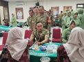 Donor Darah Warnai HUT ke-60 Korem 084/Bhaskara Jaya, Dandim Gresik dan Ketua Persit Beri Teladan Kepedulian