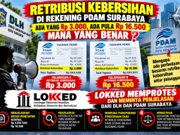 Retribusi Titip Di PDAM Selisih Angka Menjadi Masalah.