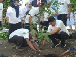 Kementrian Agraria Melaksanakan Giat Program Penanaman 100 Ribu Pohon