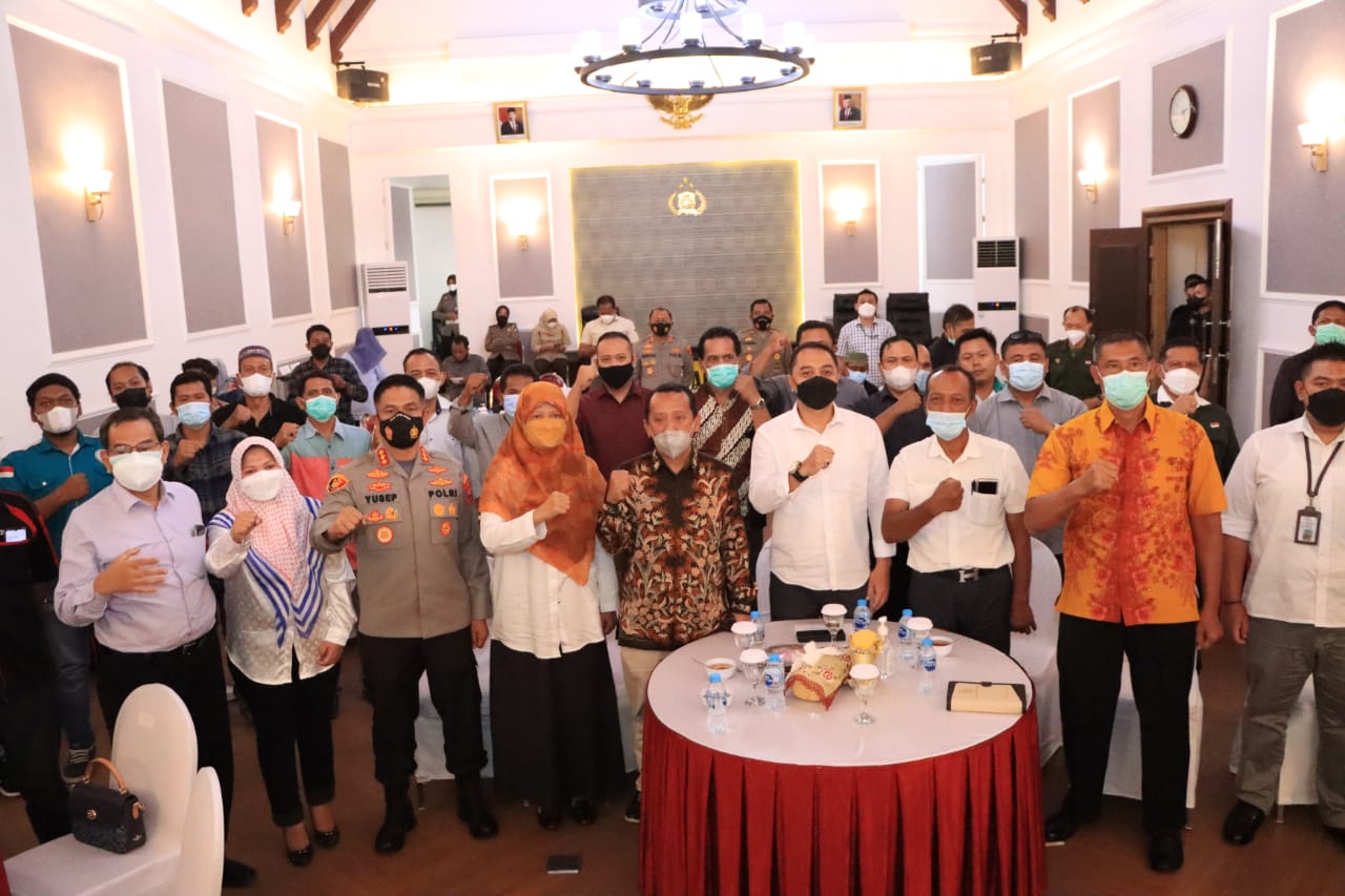 Polrestabes Surabaya Prakarsai Ngopi Bareng Forkopimda Kota Surabaya