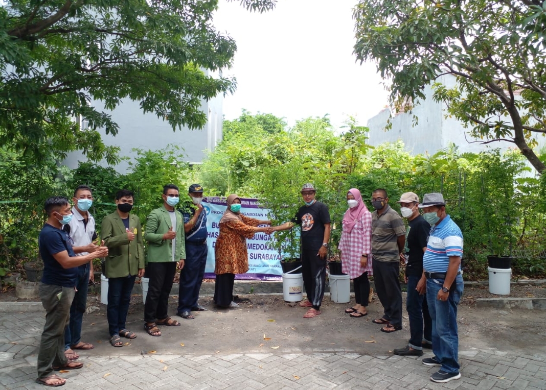 PKM 2021, Prodi Akuntansi UPN 'Veteran' Jatim Usung Tema Budidaya Bunga Telang