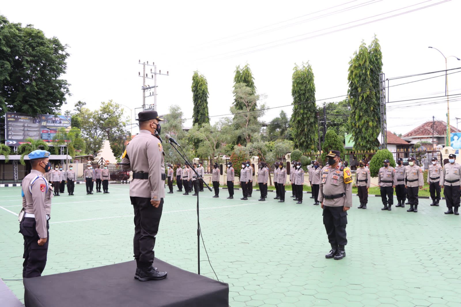 Apel Pam Pilkades, Kapolresta Banyuwangi : Ikhlas dan Jaga Netralitas