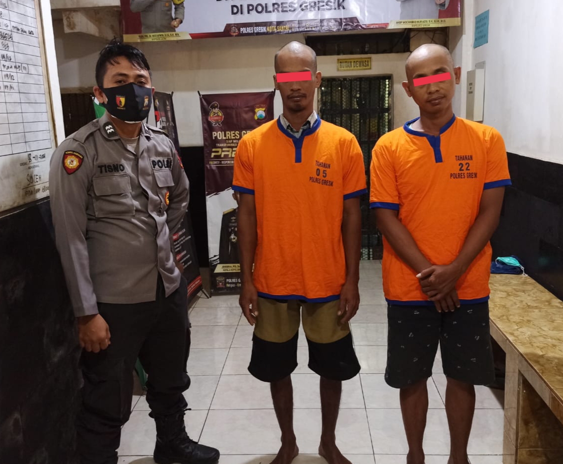 Polisi Grebek Rumah Pengedar Sabu di Bungah Sita 2,65 gram Sabu Siap Edar