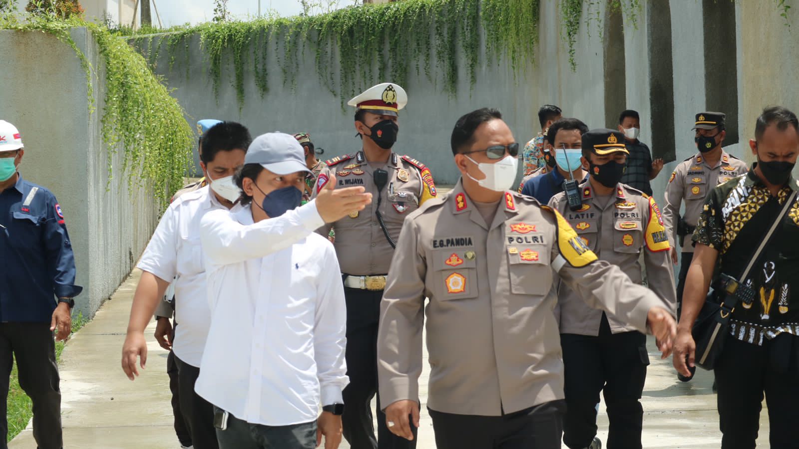 Presiden RI Resmikan Bendungan Gongseng, Polisi di Bojonegoro Siap Patroli Objek Vital