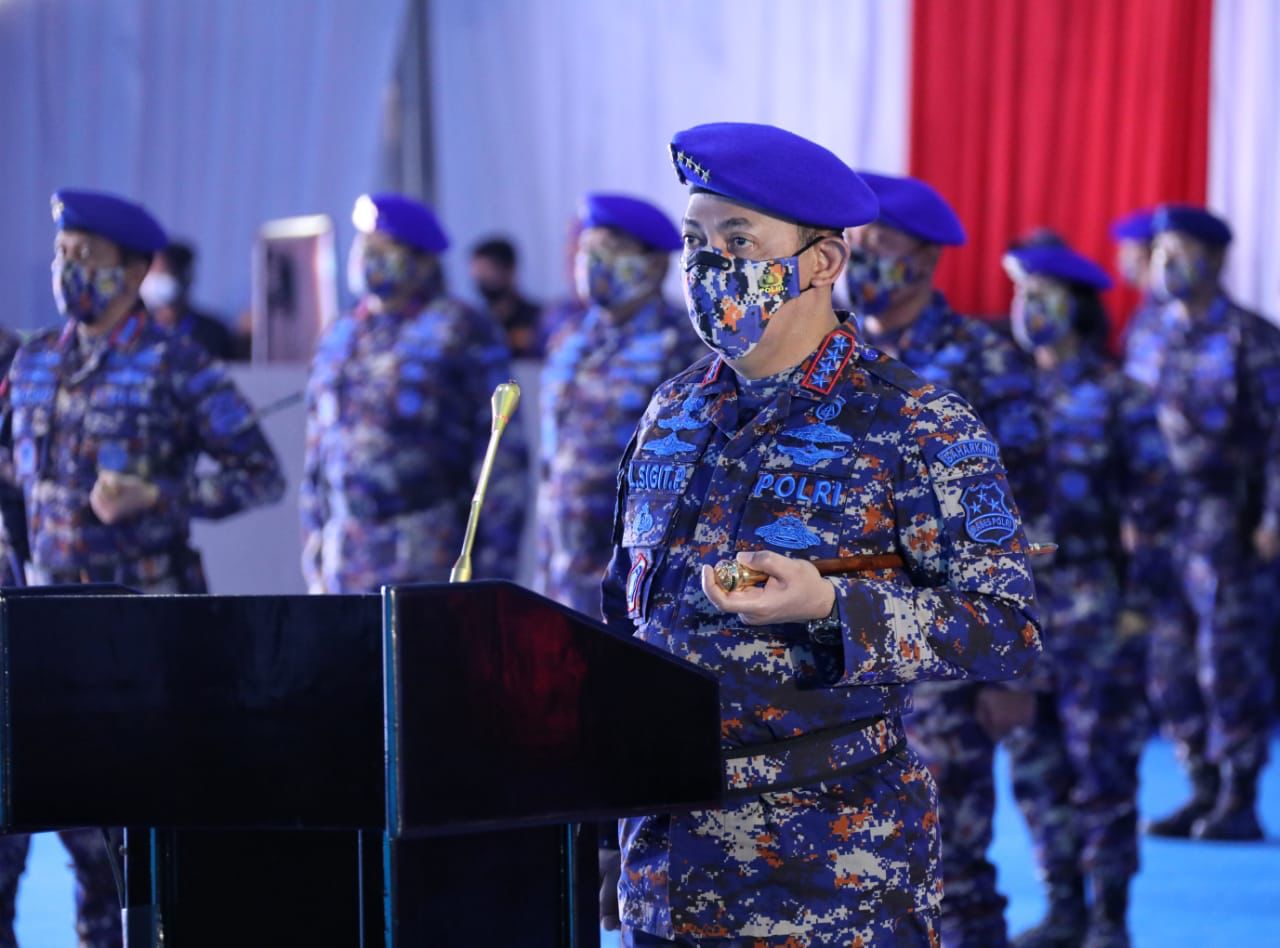 HUT ke-71 Korpolairud, Kapolri: Wujudkan Representasi Negara Hadir Di Setiap Wilayah