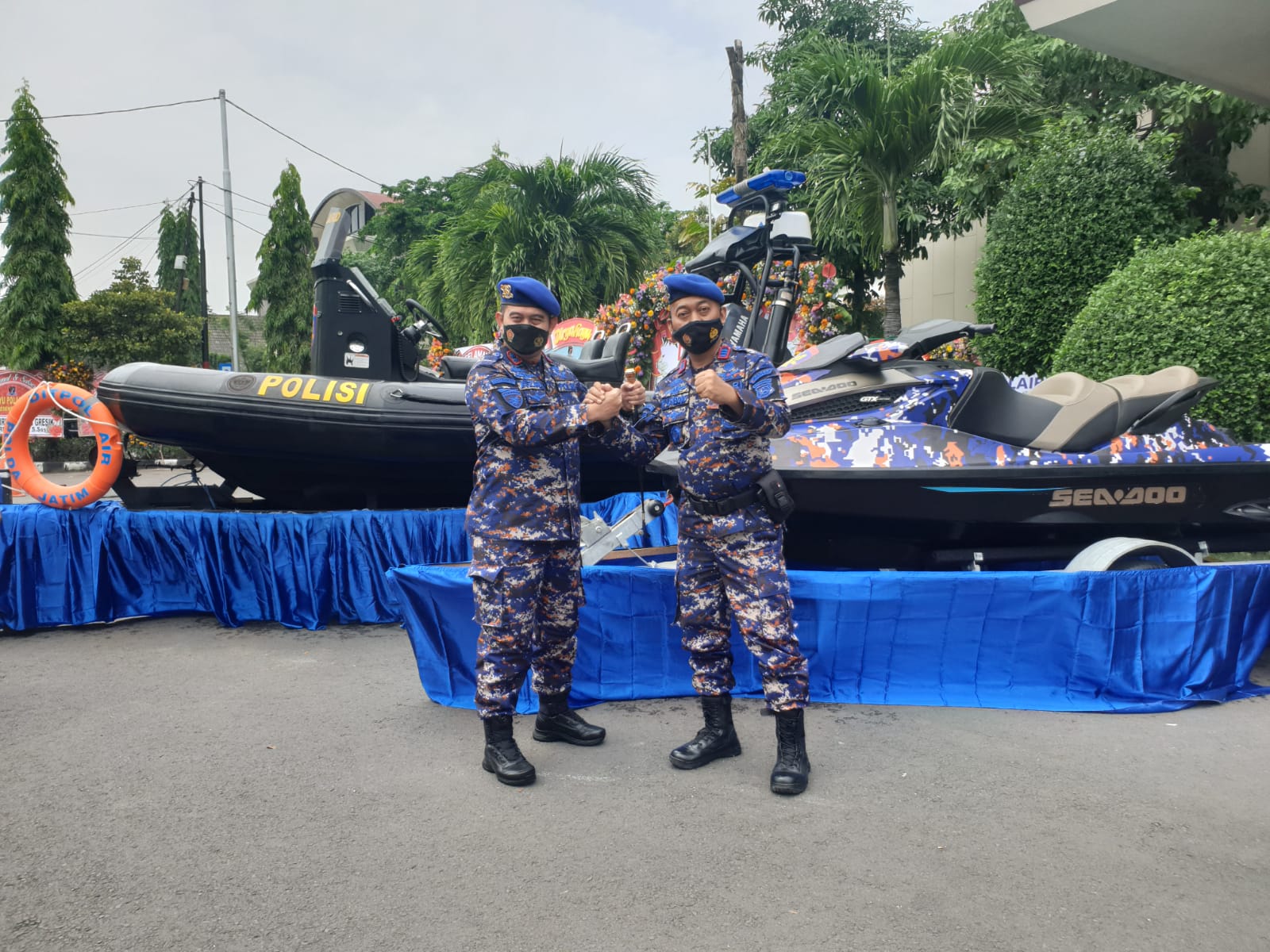 Kapolres Gresik: Selamat Hut Polairud Ke 71, Pandemi Belum Berakhir