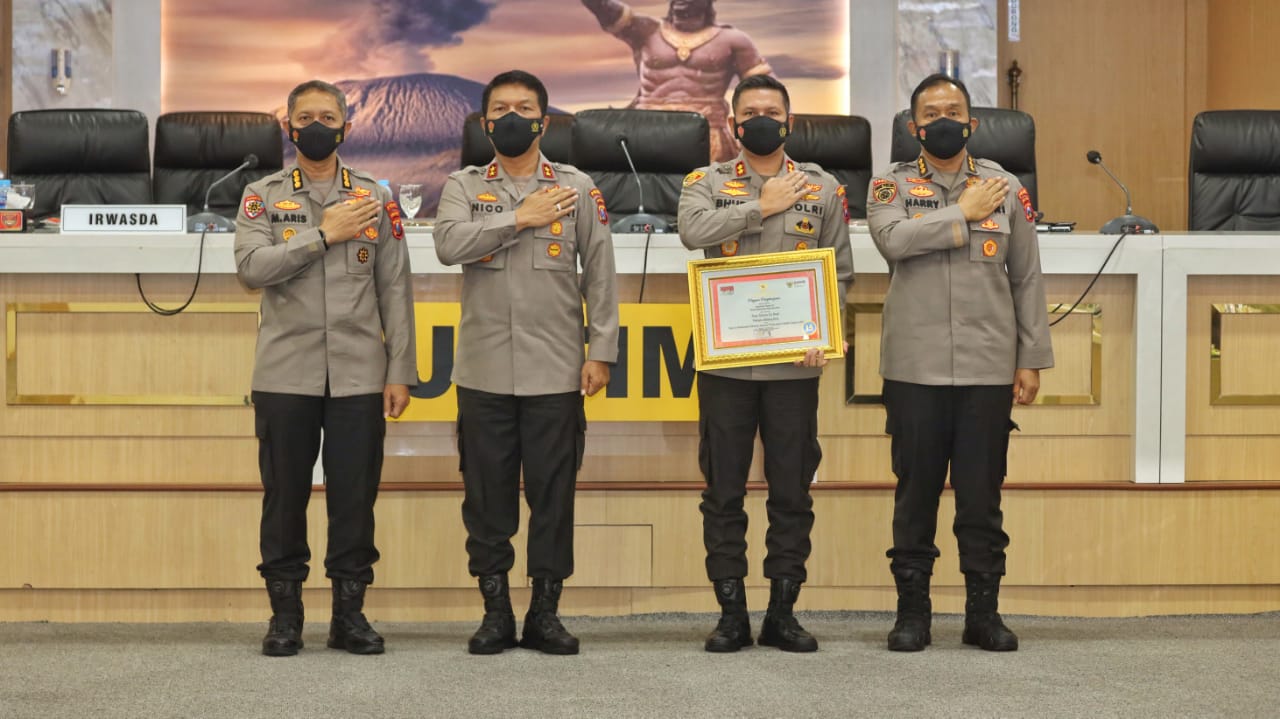 Polresta Malang Kota kembali Raih Top 15 Inovasi Pelayanan Publik 2021 KemenpanRB