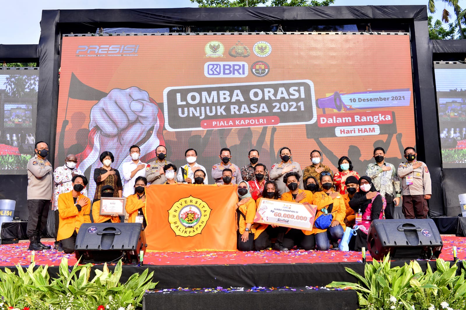 Gelar Lomba Orasi, Kapolri: Mari Ciptakan Alam Demokrasi Yang Lebih Baik