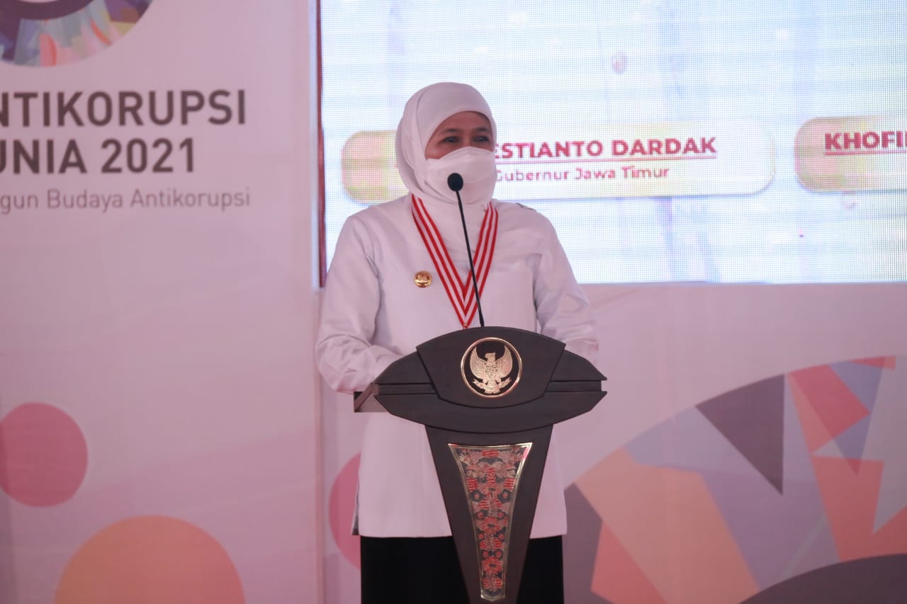 Forkopimda Jatim Peringati Hakordia 2021