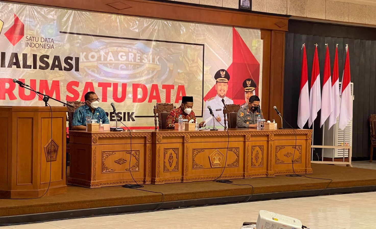 Kapolres Gresik Dukung Program Satu Data, Terealisasi Tahun 2022