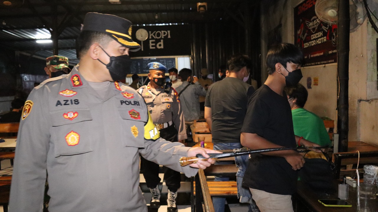 Malam Tahun Baru di Gresik Kondusif, Kapolres Gresik : Terima Kasih Masyarakat