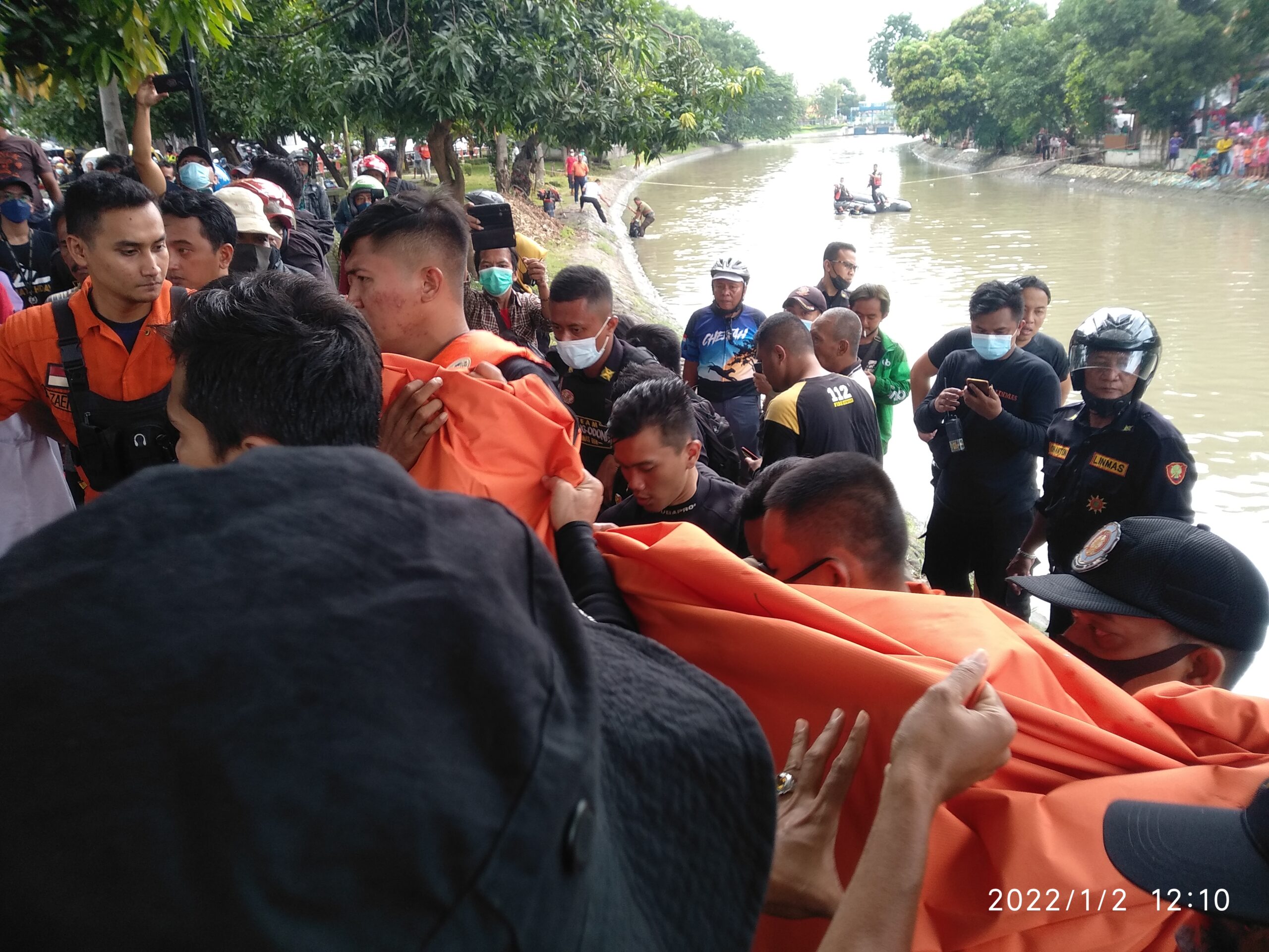 Sungai Kalimas Depan SPBU Ngagel Kembali Memakan korban