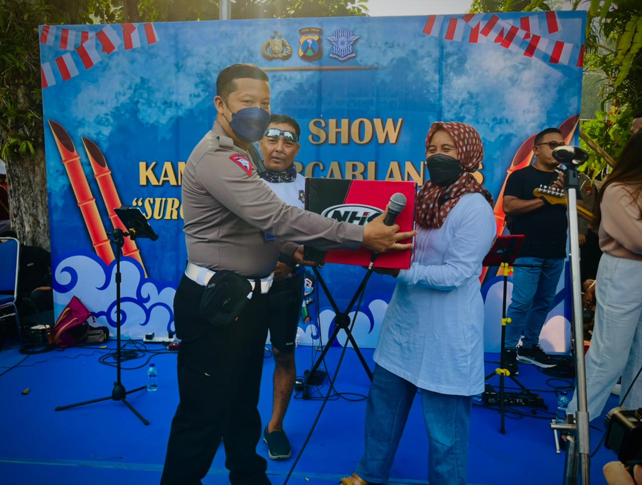 Surabaya Wani Tertib Berlalu Lintas, Roadshow Kamseltibcarlantas