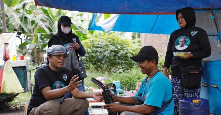 Kowarteg Indonesia Jawa Timur ,Menyapa di Sidoarjo untuk Ganjar Pranowo