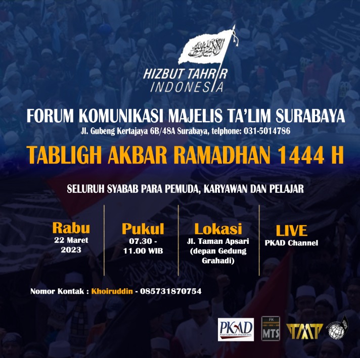 PNIB Pasang Spanduk Penolakan Aksi HTI