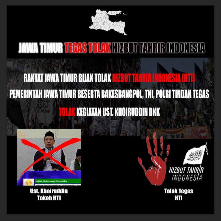 NU Menolak Pawai HTI Di Surabaya.