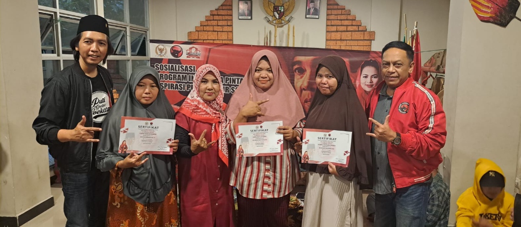 Warga Rusunawa Keputih terima manfaat  PDIP Distribusikan Program PIP  