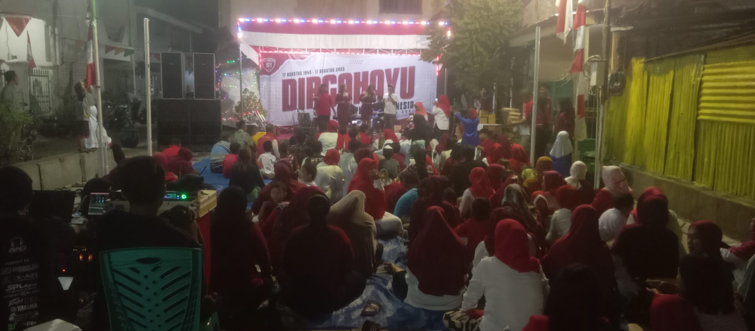 Sambut HUT Kemerdekaan, Warga Ngagel Dadi Gelar Tasyakuran dan Elekton