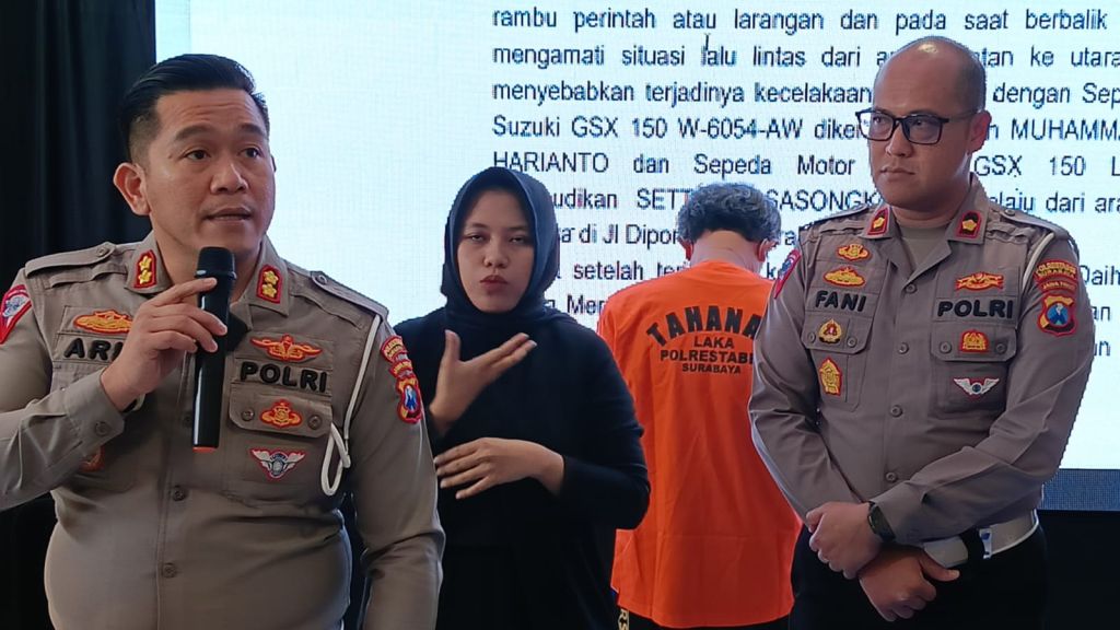 Kecelakaan Di Surabaya Satu Pemuda Meninggal, Pelaku Tabrak Lari Ditangkap