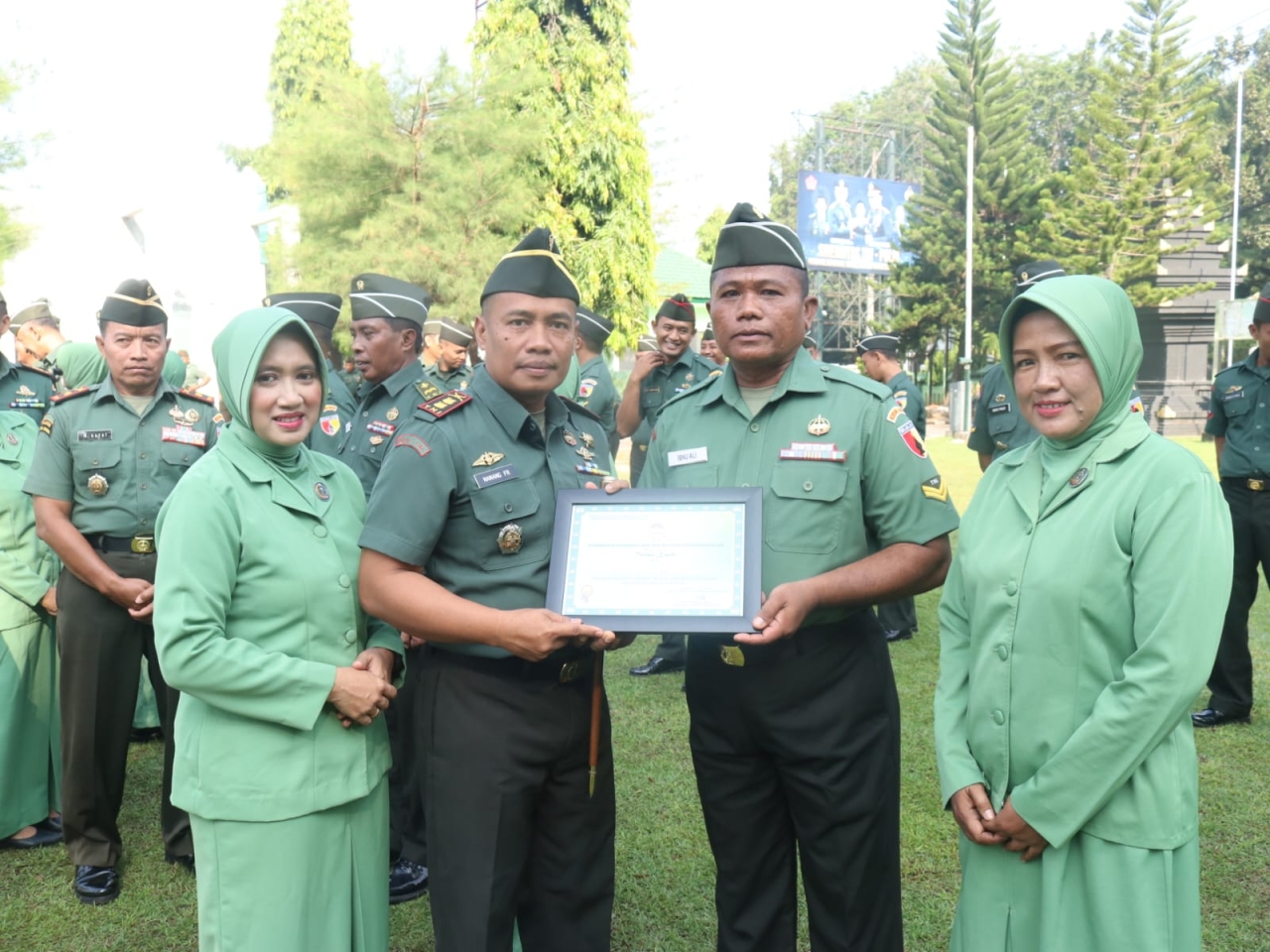 Purna Tugas Anggota Kodim 0829/Bangkalan, Inilah Pesan Dandim