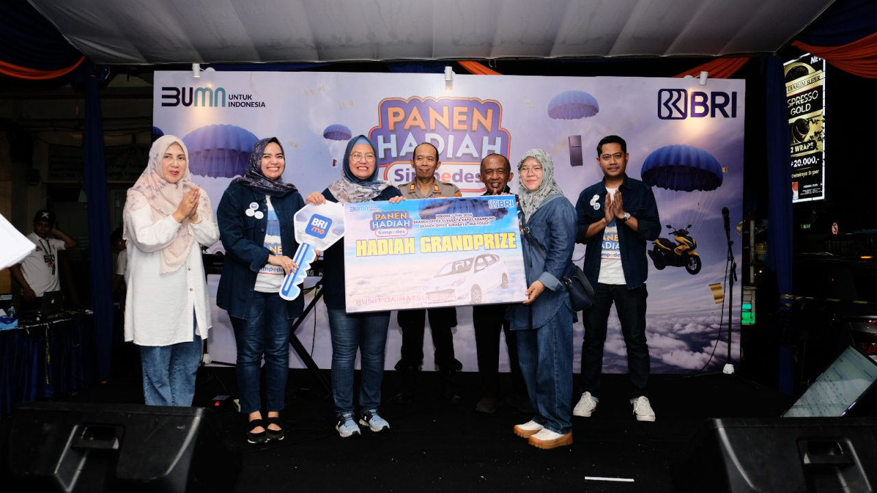 Panen Hadiah Simpedes di BRI BO Kapas Krampung