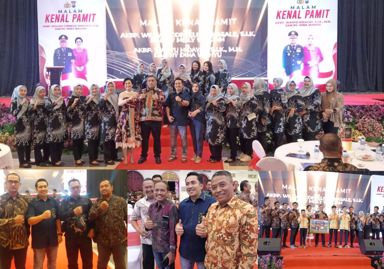Salam Terakhir Kenal Pamit AKBP William Cornelis Disambut AKBP Wahyu Hidayat