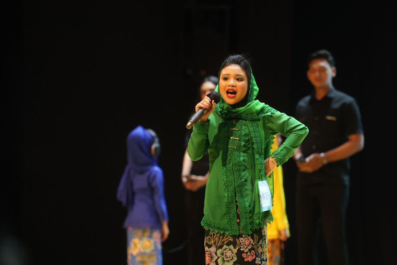 Penampilan Ning Surabaya yang melahirkan bakat serta kemampuan untuk generasi emas (Foto: Dok istimewa)