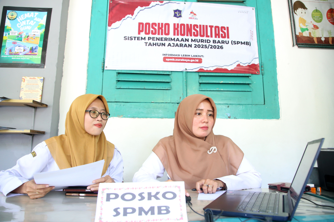 SistemPelayanan dan sistem Penerimaan Murid Baru (SPMB) di Kota Surabaya (Foto: Dok pemkot surabaya)