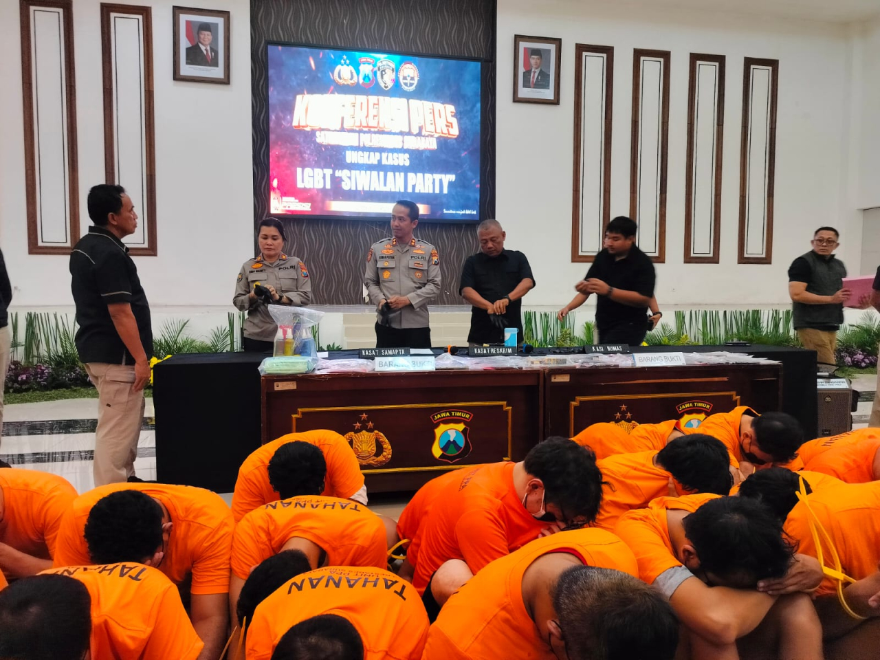 34 Tersangka Kasus Sex Sesama Jenis, Penyidik Membagi 4 Klaster dan Peran Masing-Masing
