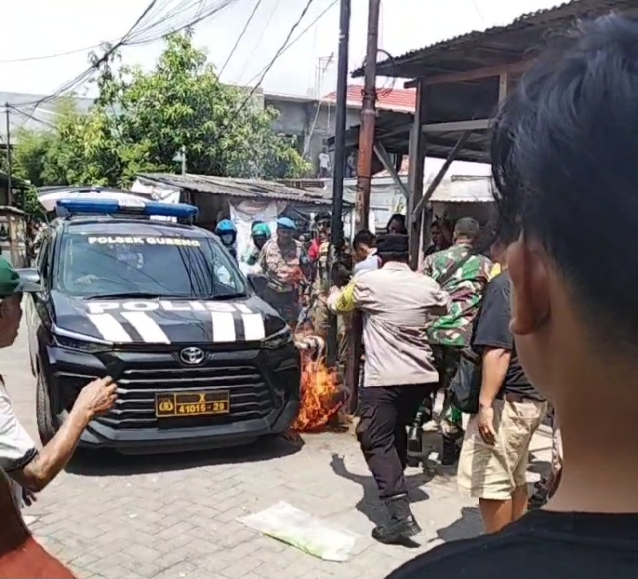 Terduga Maling Motor Yang di Bakar, Polisi: Masih Menjalani Rawat Medis 