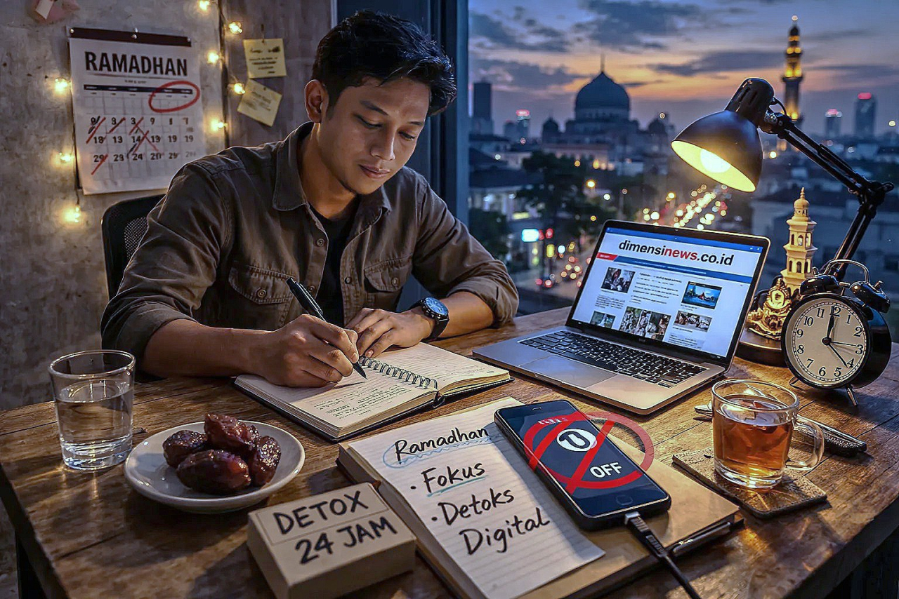 Detoks Digital di Bulan Ramadhan: Ujian Sunyi Wartawan di Tengah Notifikasi