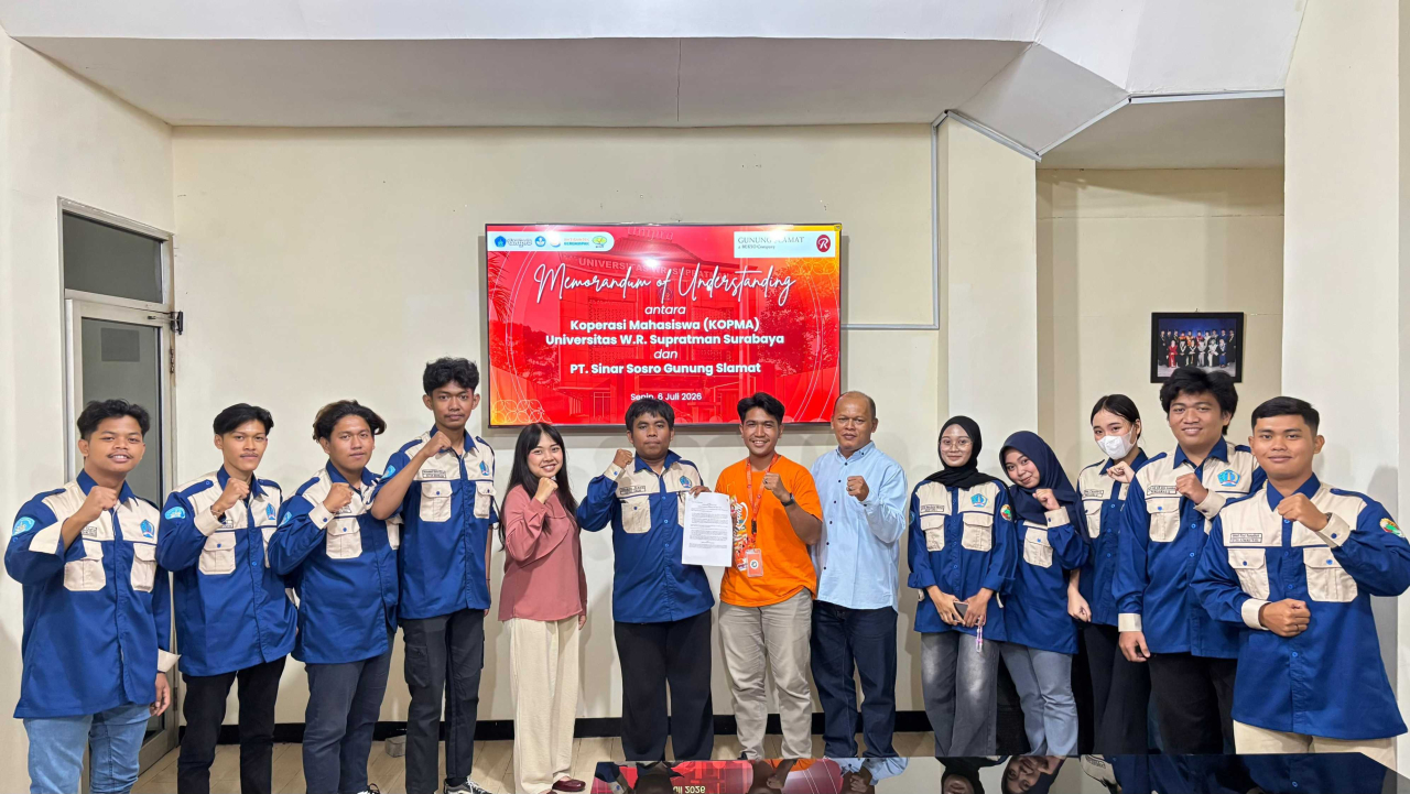 UKM Kopma Harmoni Unipra Jalin Kerja Sama dengan PT Sosro Gunung Slamat