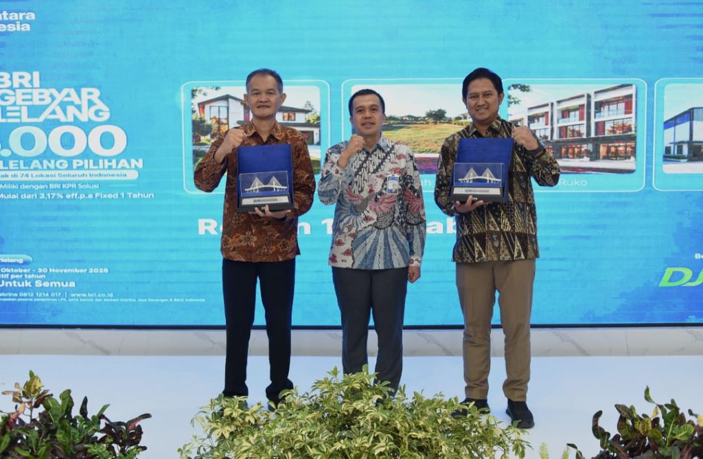 Gebyar Lelang Serentak Nusantara BRI 2026 yang diselenggarakan secara serentak di 18 Region BRI di seluruh Indonesia.